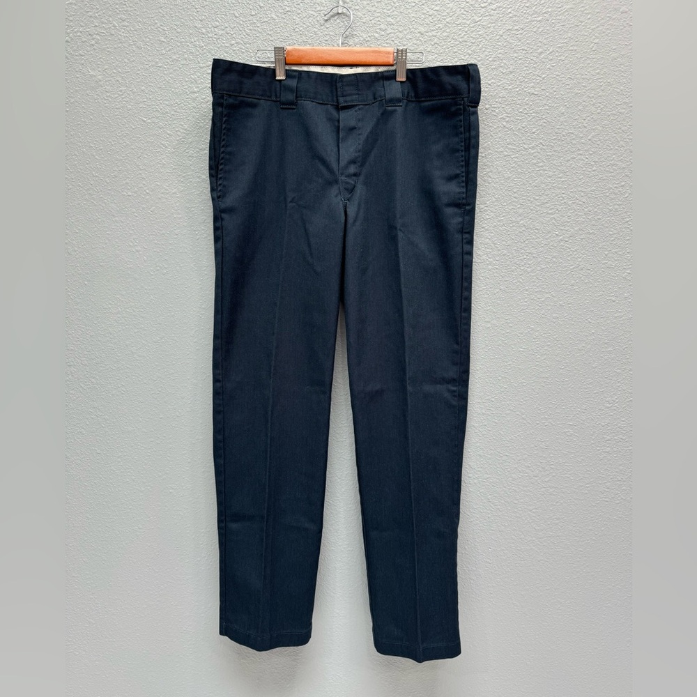 Dickies Men's Slim Straight Fit Work Pant W34 x L32